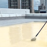 thumbnail of Thermische Verf voor Terrassen en Dakterrassen (15l, Tarwe) - isoleert tegen hitte en verlaagt de binnentemperatuur van het huis