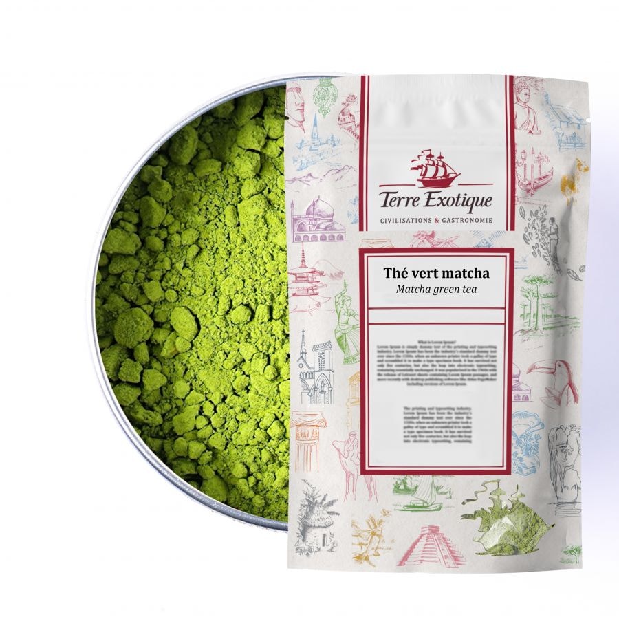 TERRE EXOTIQUE Thé vert matcha 250 g