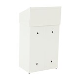 thumbnail of Afvalbak met hygiënische top, 18 ltr - wit
