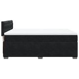 thumbnail of vidaXL Boxspringbett mit Matratze Schwarz 160x200 cm Samt