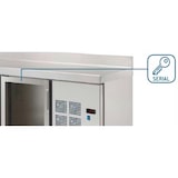 thumbnail of Mesa fria 3 puertas cristal - 2020x600x850 mm - 220 W 230/1V - 77089509 Eurast