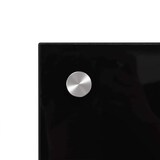 thumbnail of vidaXL Küchenrückwand Schwarz 90x40 cm Hartglas