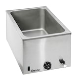 thumbnail of Bain Marie | Elektrisch | 1.2kW | 1x 1/1 GN | Afvoerkraan | 355x550x295(h)mm