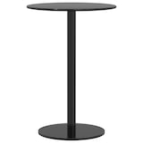 thumbnail of vidaXL Tuintafel rond Ø50x72 cm staal zwart
