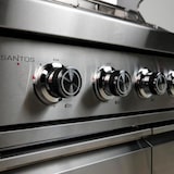 thumbnail of SANTOS P-618 Gasgrill Edelstahl mit 6 Hauptbrennern plus Infrarot-Heckbrenner und 800 Grad-Seitenbrenner