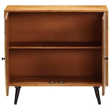 thumbnail of Helloshop26 - Aparador buffet mueble consola mueble de almacenamiento 80 cm madera maciza de acacia 4402249