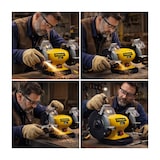 thumbnail of Esmeril para oficina STANLEY 330W Ø150 mm - Roda de lixa dupla 36/60, motor de indução, afiação em oficina