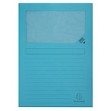 thumbnail of Exacompta Packung mit 100 Fenstermappen mit Organisationsdruck aus Recycling-Karton 120g Forever, für Format DIN A4 22x31cm