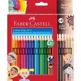 thumbnail of Faber Castell Buntstift Grip Jumbo 5,3 mm Skin Ton 18+6 Etui