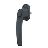 thumbnail of Sicherheitsfensterbeschlag Fensterklinke Fenstergriff mit Druckknopf Anthrazit