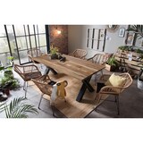 thumbnail of Möbilia-tafel 220x100 cm | blad spar/fir | B 220 x D 100 x H 77 cm | natuur