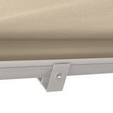 thumbnail of Toldo para ventana manual toldo retráctil de exterior con marco de aluminio ángulo de inclinación ajustable protección UV e impermeable 180x70 cm