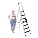 thumbnail of PROREGAL Stufen-Stehleiter einseitig begehbar mit clip-step relax 7 Stufen