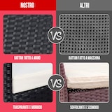 thumbnail of Arreditaly Set Di Mobili da Giardino Salotto Salottino in Rattan 4 Posti Tavolino E Ripiano In Vetro 2 Poltrone e Divano 2 Posti Per Giardino Brown