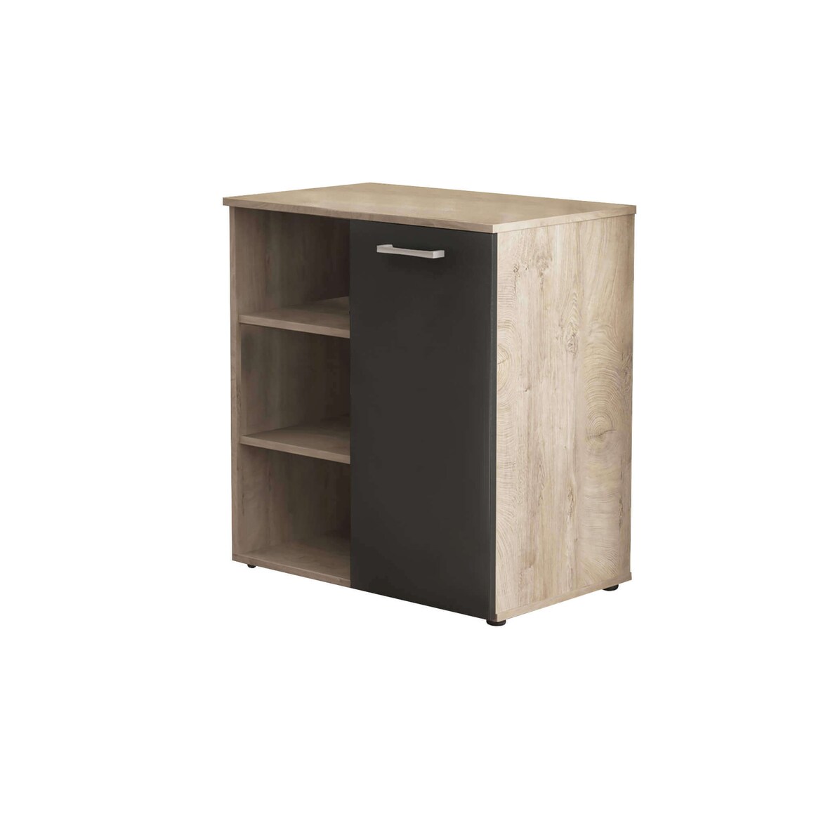 BS COM Mobile Ingresso Moderno Salvaspazio in Legno Composito cm 68x35x87 Truciolare bilaminato 68x35x87 cm Antracite