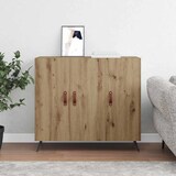 thumbnail of vidaXL Sideboard Artisan-Eiche 89,5 x 34 x 80 cm Holzwerkstoff