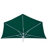 thumbnail of Décoshop26 - Halbrunder Sonnenschirm für Balkon UV 50+ Polyester/Aluminium 3 kg 270 cm grün ohne Fuß 04_0007903