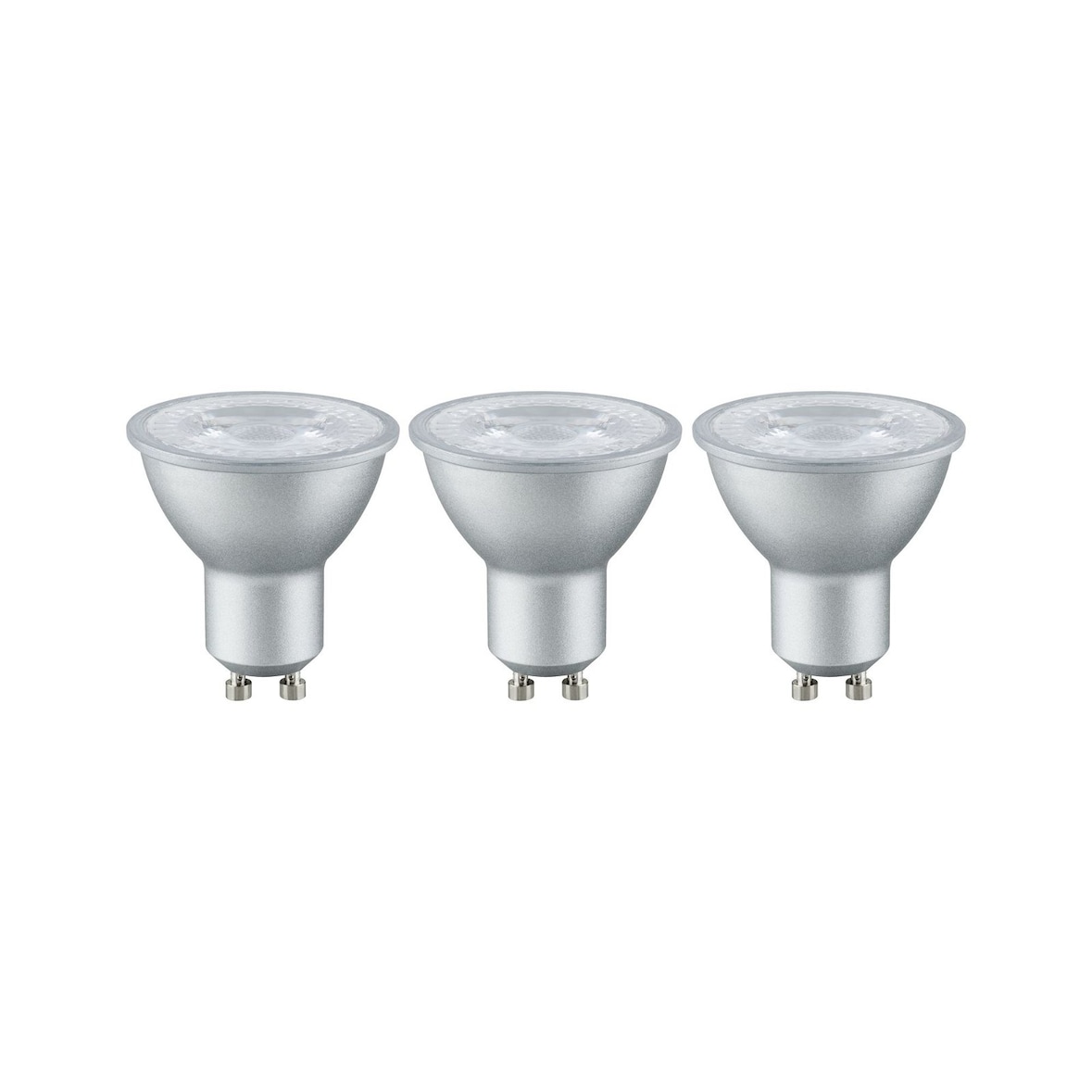 Paulmann Standard 230V LED Reflektor GU10 3er-Set3x230lm 3x4W 2700KAlu 28581