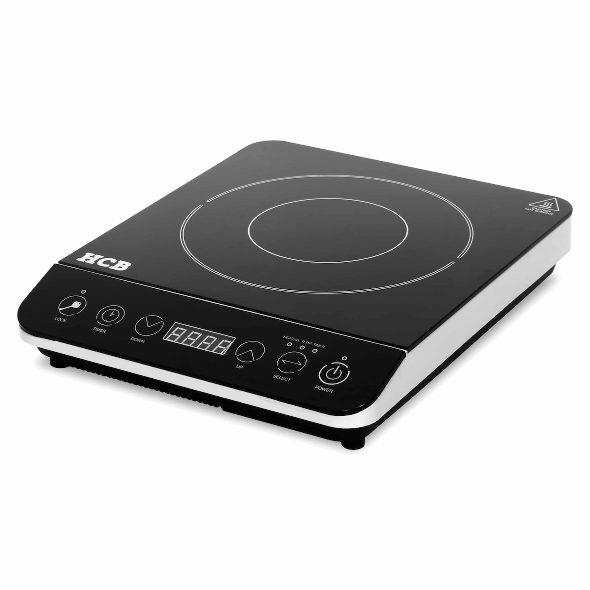 HCB Induktionskochfeld - 2 kW - 230V - Edelstahl