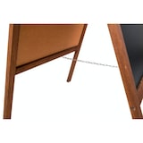 thumbnail of Kundenstopper »Kreidetafel-Aufsteller L« aus Holz, 61x118 cm