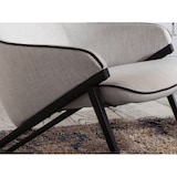 thumbnail of Angel Cerdá  Sessel gepolsterter grauer Stoff  5009C