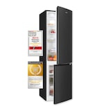 thumbnail of Exquisit Kühl-Gefrierkombination KGC265-70-NF-040C inoxlook-az | No Frost | Nutzinhalt: 253 L | Temperaturregelung