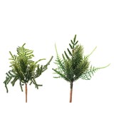 thumbnail of 1 Künstlicher Zweig 22cm mit blauen Beeren Kunstzweige Deko Zweige Weihnachten Weihnachtszweige Tannenzweige grün