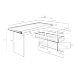 thumbnail of Angel Cerdá  Secretária com tampo principal  3003C