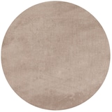 thumbnail of CarpetSale24 Teppich Wohnzimmer Einfarbig Beige 200 cm Rund - Waschbar Rutschfest Kurzflor Extra Weich für Wohnzimmer Schlafzimmer Jugendzimmer