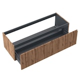 thumbnail of AQA Design Composizione da bagno in MDF vasca DX 4 pezzi VENERE quercia/verde salvia cm. L.200 P.45 H.190 MPVE54-QUE-SAL