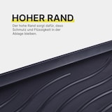 thumbnail of Schuhabtropfschale mit hohem Rand (38x38x2,5cm) Schuhablage - wasserdichte Schuhwanne - Aptropfunterlage für Schuhe, Schuhmatte für Haus Garten