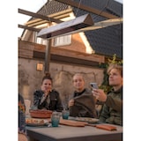 thumbnail of Sunred Smart Terrassenheizer Proglax Gastro Wand/Decke Schwarz 2000 Watt