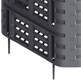thumbnail of vidaXL Compostbak 740 L 93,3x93,3x113 cm zwart