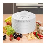 thumbnail of Clatronic DR 2751 Deshidratador Alimentos, 5 Bandejas, Seca Frutas, Verduras, Carne, Hierbas, sin BPA, 250W, Blanco