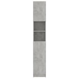 thumbnail of vidaXL Badezimmerschrank Betongrau 32x25,5x190 cm Holzwerkstoff