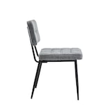 thumbnail of Mobiliara - Chaise Pauline tissu polyester gris - Lot de 2