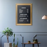 thumbnail of Securit® Tableau Noir – Cadre Doré Élégant – Structure en Bois – 65x85 cm