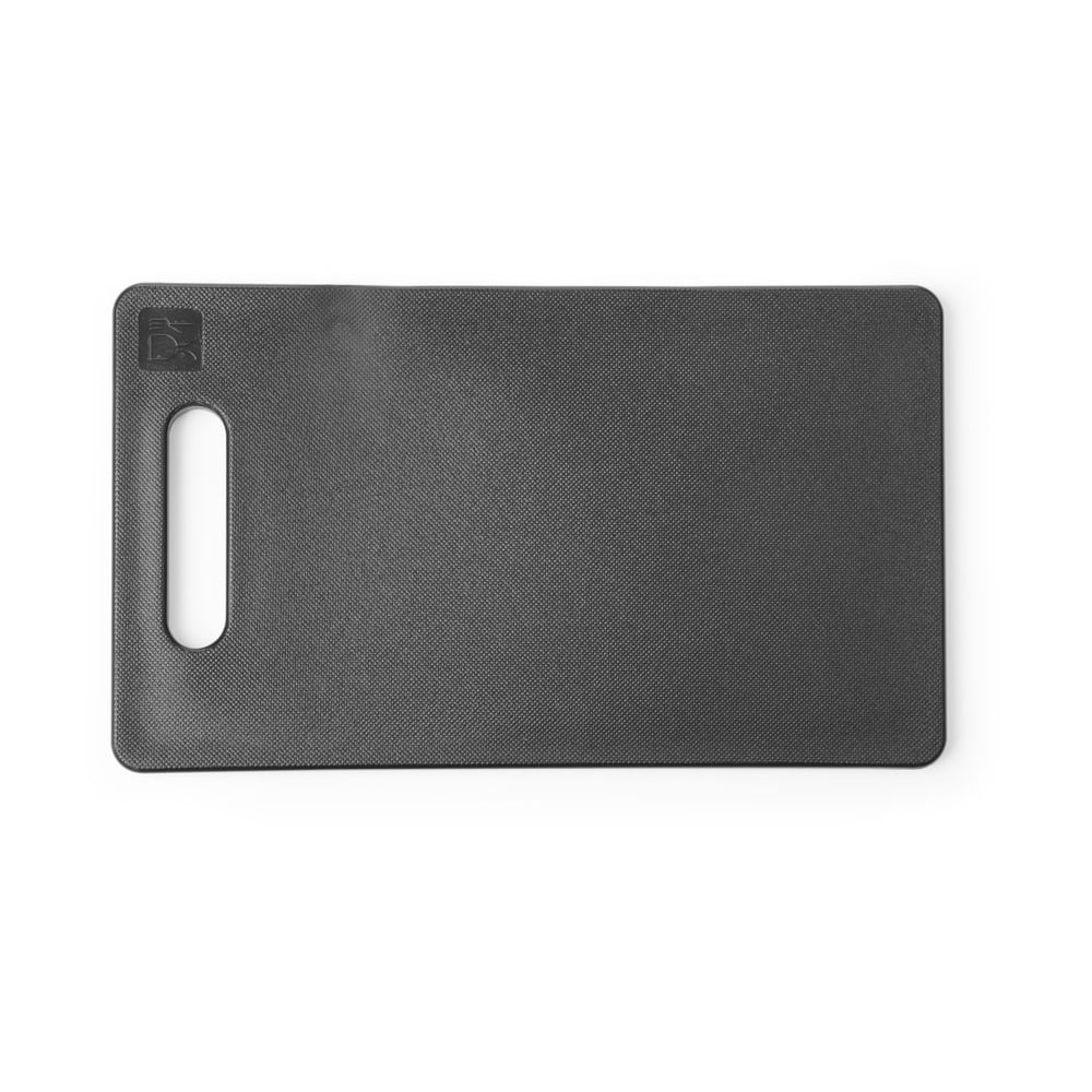 Snijplank met handgreep, HENDI, Zwart, 250x150mm