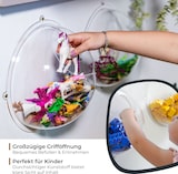 thumbnail of HMF Wandregal Acrylhalbkugel, Hängedisplay, Ø 32 cm, Transparent