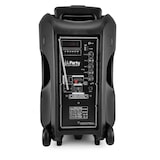 thumbnail of Enceinte KARAOKE 700W sono DJ PARTY Batterie 12" à LED RGB USB/MICRO SD/Bluetooth / RADIO FM/PC + Micro VHF + OVNI Ufo, PIED