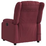 thumbnail of vidaXL Massagesessel Elektrisch Weinrot Stoff