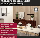 Pendelleuchten und Schienenspots für jede Stimmung.