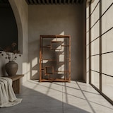 thumbnail of Bücherregal aus Sheesham-Holz, Landhaus-Stil, Ablagefächer. 115x40x180 cm | Kadima Design