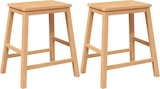 thumbnail of vidaXL Barstühle 2 Stk. Massivholz Gummibaum