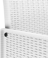 thumbnail of vidaXL Garten-Essgruppe 3 pcs Weiß 100 x 100 x 73 cm Poly-Rattan