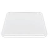 thumbnail of Vajilla de servir. Fibra chuletón blanca 400x200x20 mm.