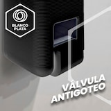 thumbnail of Dispensador de jabón para baño color negro Recargable 1 litro Válvula antigoteo, pulsador ergonómico, Incluye Llave de Seguridad