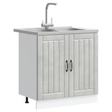 thumbnail of vidaXL Waschbecken-Unterschrank Lucca 2 pcs Beton Grau Holzwerkstoff