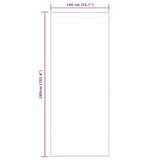 thumbnail of vidaXL Verdunkelungsvorhänge 2 pcs Schwarz 140 x 260 cm Samt