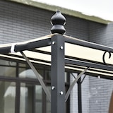 thumbnail of Outsunny Gazebo Pergola 3x3m da Esterno, Giardino o Terrazzo con Tenda